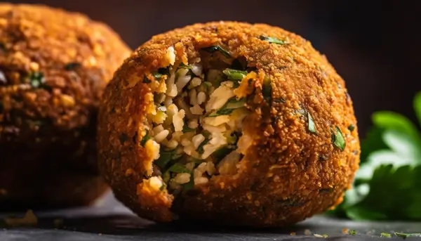 Arancini tradizionali a Catania