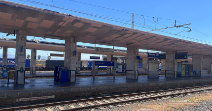 Messina da Catania: il treno arriva a Centrale (non al traghetto)