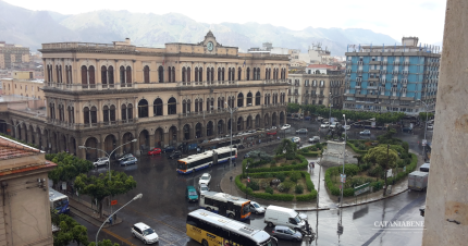 Palermo da Catania: il treno arriva a Centrale (non al Duomo)